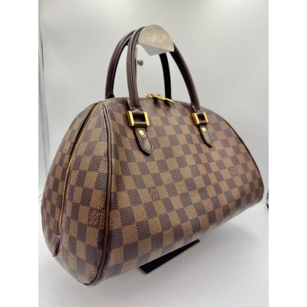 Louis Vuitton Ribera MM Damier Ebene Canvas Handbag Satchel N41434 In USA
